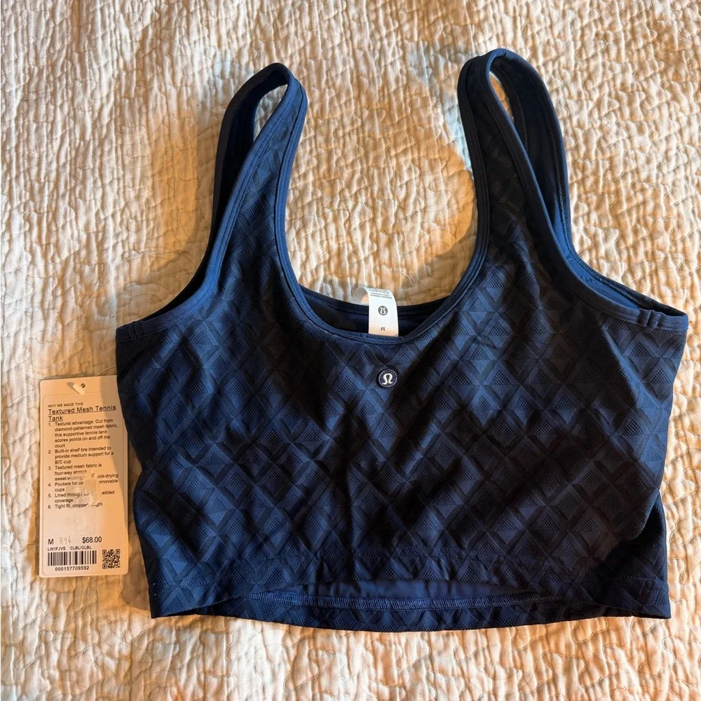 Lululemon Athletica Navy Crop Top